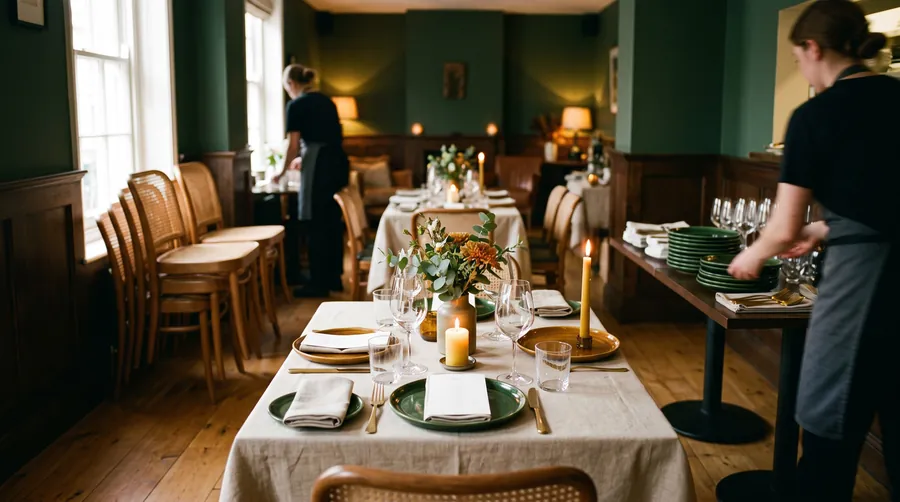 Das Restaurant für einen Abend